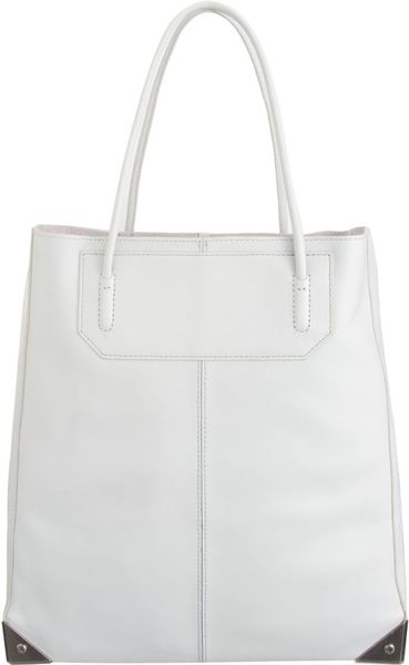 Alexander Wang Prisma Tote in White (nickel) - Lyst