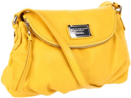 Marc By Marc Jacobs Classic Q Shoulder Bag in Yellow (rain slicker) - Lyst