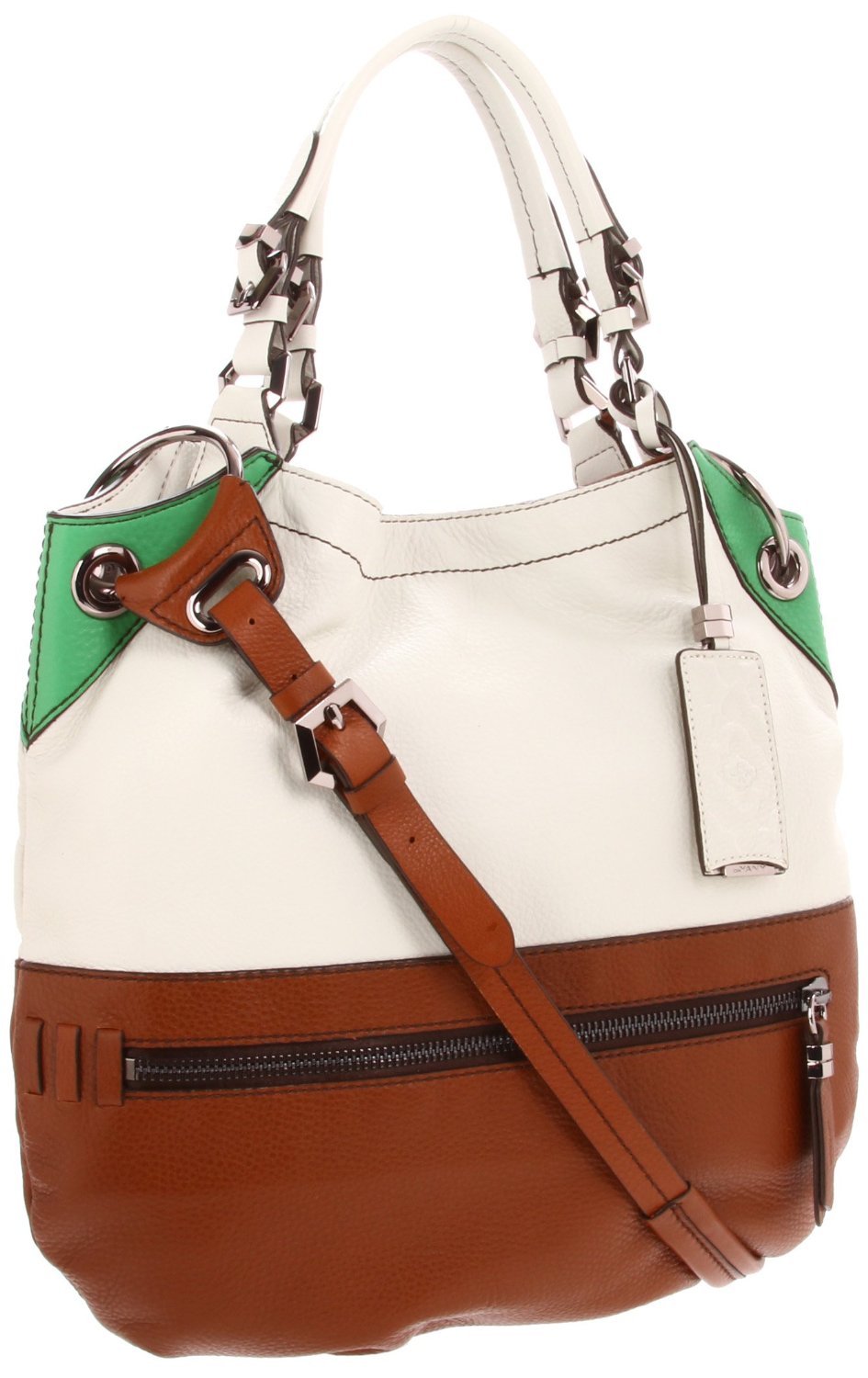 Oryany Handbags Sydney Shoulder Bag in Brown (white multi) | Lyst
