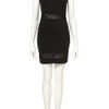 Topshop Mesh Insert Bodycon Dress By Dress Up in Black - Lyst