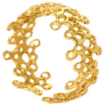 Arosha Luigi Taglia Lace Ring in 14k Solid Gold - Lyst