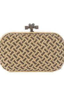Bottega Veneta Structured Clutch - Lyst