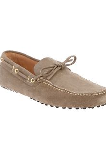 Car Shoe Suede Moccasin Shoe - Lyst
