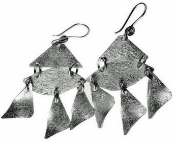 Chic Jewel Couture Iberia Earrings Silver - Lyst