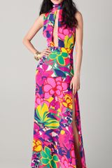 DSquared2 Keyhole Maxi Dress