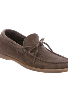 Migliore Suede Moccasin Shoe - Lyst