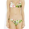 Milly Antibes Printed Triangle Bikini Top in Multicolor (multicolored) - Lyst