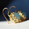 Toosis Blue Quartz Ball Earrings in Blue - Lyst