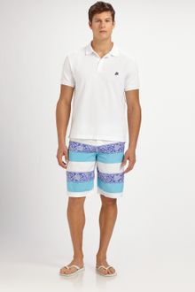 Vilebrequin Long Swim Trunks  - Lyst