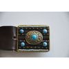 Waitz Design Belt in Brown - Lyst