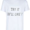 Acne Particular Try Tshirt in White for Men - Lyst
