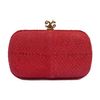 Alexandra De Curtis Rita Box Clutch Strawberry Salmon in Red (strawberry) - Lyst