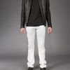 Balmain Zip Pocket Jean in White for Men - Lyst