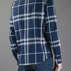 Burberry Brit Checked Shirt in Blue for Men - Lyst