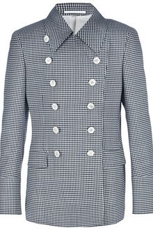 Comme Des Garçons Checked Double Breasted Jacket - Lyst