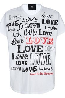 D&G Printed Crew Neck Tshirt - Lyst
