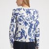 Diane Von Furstenberg Marcie Sequined Floral Jacket in Floral (white) - Lyst
