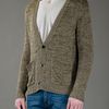 Dries Van Noten Knitted Cardigan in Brown for Men - Lyst