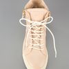 Giuseppe Zanotti Studded Leather Sneaker in Beige - Lyst