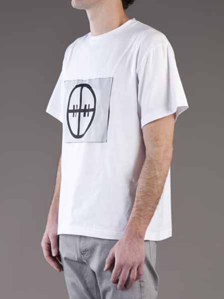 Horace Patch Tshirt in White for Men - Lyst