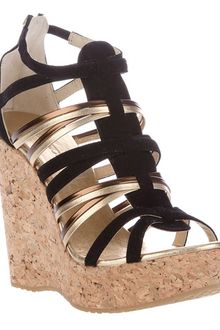 Jimmy Choo Pekabo Sandal - Lyst