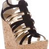 Jimmy Choo Pekabo Sandal in Black - Lyst