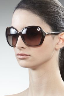 Jimmy Choo Justine Resin Sunglasses - Lyst