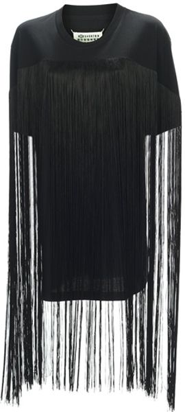 Maison Martin Margiela Fringe Top - Lyst
