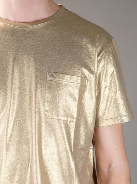 metallic tshirt