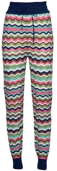 Missoni Print Trouser in Multicolor (green) - Lyst