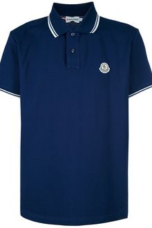 Moncler Logo Polo Shirt - Lyst