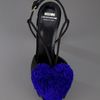 Moschino Cheap & Chic Heart Embellished Sandal in Blue (black) - Lyst