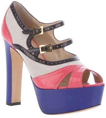 Moschino Cheap & Chic Colourblock Sandal - Lyst