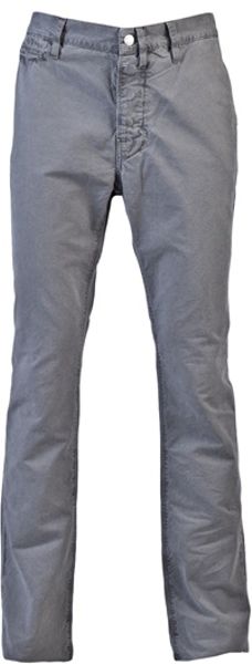 Nudie Jeans Khaki Regular Trouser in Gray for Men (khaki) - Lyst