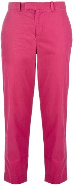 Paul By Paul Smith Cropped Trouser - Lyst