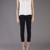 Rachel Zoe Geri Silk Blouse in White (ivory) - Lyst