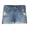 Rag & Bone Destroyed Denim Emma Jean Shorts in Blue (denim) - Lyst