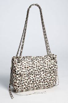 Rebecca Minkoff Swing Double Chain Leather Shoulder Bag - Lyst