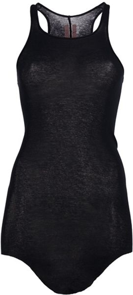 Rick Owens Cotton Body - Lyst