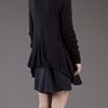 Rick Owens Wrap Cardigan in Black - Lyst
