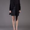 Rick Owens Wrap Cardigan in Black - Lyst