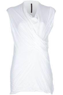 Rick Owens Lilies Twist Drape Top - Lyst