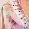 River Island Cream Lily Print Maxi Kaftan in Beige (cream) - Lyst