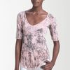 Textile Elizabeth And James Melrose Python Print Tee in Pink (rose python) - Lyst