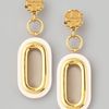 Tory Burch Heidi Drop Earrings in Gold (ivory) - Lyst