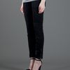 Vanessa Bruno Athé Slim Cropped Jean in Black - Lyst