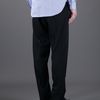 Yohji Yamamoto Tapered Leg Trouser in Black for Men - Lyst