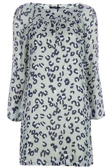 A.P.C. Leopard Print Dress - Lyst