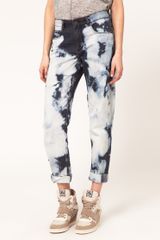ASOS Collection Boyfriend Jean in Random Bleach
