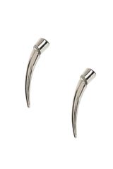 Asos Long Metal Spike Earrings